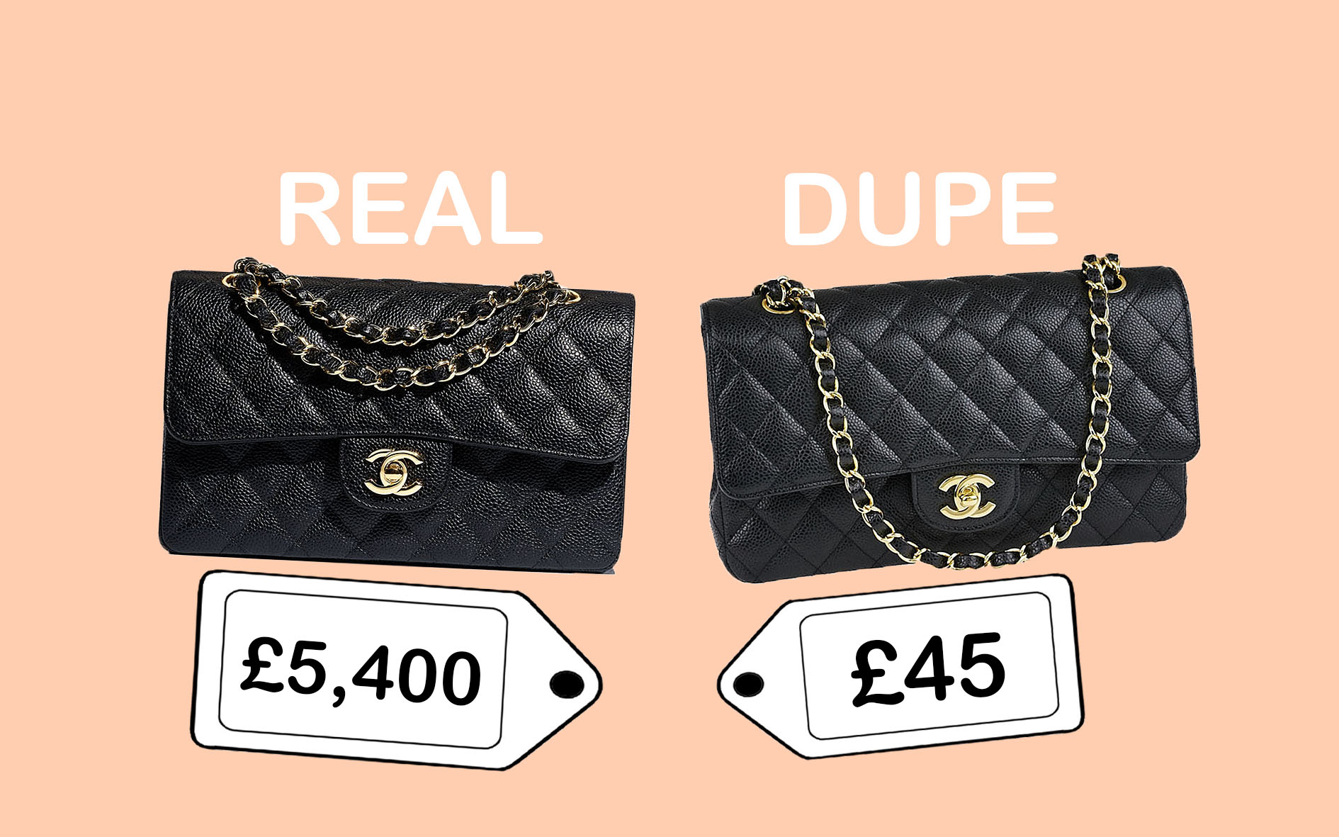 Chanel Handbag Dupes from Contemporary Designers Affordable Alternatives   Luxury Look for Less  YouTube